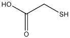 Thioglycolic acid structural formula