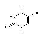 5-bromouracil structural formula