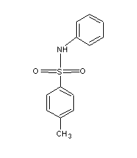 Toluenesulfonyl anilide structural formula