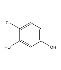 4-chlororesorcinol structural formula