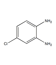 4-Chloro-1,2-phenylenediamine structural formula