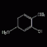 2-Chloro-p-xylene structural formula