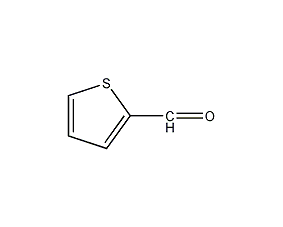 2-噻吩甲醛結(jié)構(gòu)式