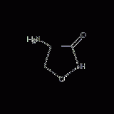 D-cycloserine structural formula