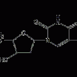 Trifluorothymidine structural formula