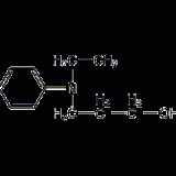 N-ethyl-N-(2-hydroxyethyl)aniline structural formula
