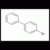 4-bromobiphenyl structural formula