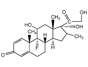 dexamethasone structural formula