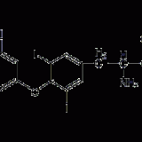 D-thyroxine structural formula