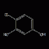 4-chlororesorcinol structural formula