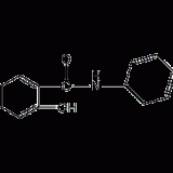 N-(3-hydroxy-2-naphthoyl)p-chloroaniline structural formula