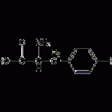 DL-4-fluorophenylalanine structural formula