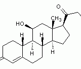 Aldosterone structural formula