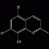 5,7-Dichloro-2-methyl-8-hydroxyquinoline structural formula